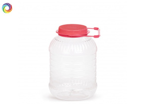 Банка  5,0л ПЭТ съем/руч пластик(10)