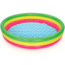 Бассейн 152*30см круглый с надувным дном Bestway (51103) (1/6)