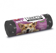 Пакеты для выгула собак GRIFON Bio 20 шт. в рулоне (12/12)