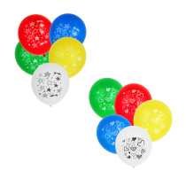 Шары воздушные с рисунком 5 ст. 12", 5 шт, "Для карнавала" (12/12/480)