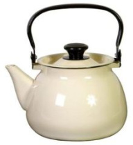Чайник 3,0л б/дек (слоновая) эмаль(4)