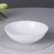 Салатник, опаловое стекло, 23см, 1500мл MILLIMI Бьянко Плюс (6/24)