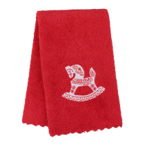 Полотенце 30х50см, 80% полиэстер, 20% полиамид PROVANCE Красный конь (6/150)
