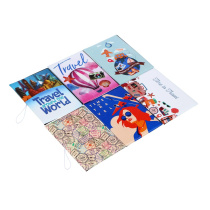 Обложка д/паспорта 13,7*9,6 см с удерж. резин, с отд. д/вод удост ПВХ (12/12)