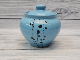 Горшочек "Русский" 0,85л 1сорт Блюз (12) 