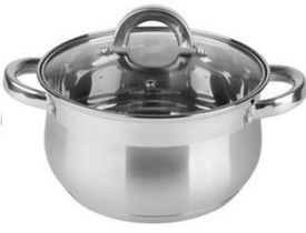 Кастрюля 3,4л Appetite Elisa,сталь (1/12)