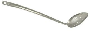 Ложка для снятия пены ЦМР нерж.(1/10/150) /г.Аша/