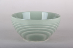 Салатник 12см, 400мл Green фарфор (9/108)