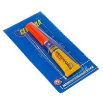 Клей "Секунда" 3г моментальный универсальный на листе ACD (12/288)