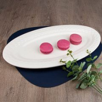 Блюдо сервировочное 46*24,5*2,5см "Маршмеллоу"  (фрф) (4/12)