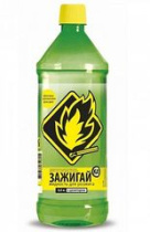 Жидкость д/розжига ЗАЖИГАЙКА  0,5л (парафин) (1/20)