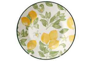 Lemon тарелка 20см десертная фарф. (6/6)