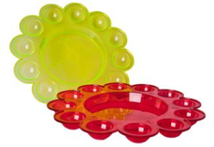 Блюдо пасхальное №3 d-227мм(пластик) (1/50)