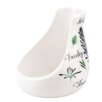 "Душистые травы" Подставка под ложку 10*10*11см п/у кер.(1/36)