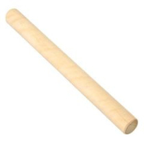 Скалка деревянная, 30х3см (1/4)