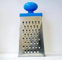 Терка 4-х гранная 23см "Кварц" с пласт.кругл.ручкой (1/42)