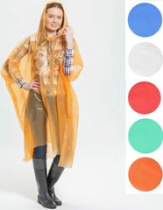 Дождевик-пончо 100*132см INBLOOM с капюшоном ПЭВА (5/135)