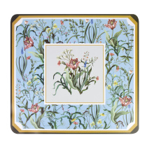 Салфетка сервировочная  30*28см.(плейсмат) "Floristry" (min12) (упаковочный пакет)(120)