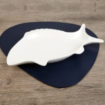 Блюдо сервировочное 40,5*20,5*3,5см "Маршмеллоу" (фрф) (4/12)