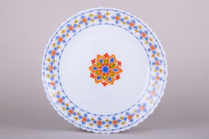 "Turkish Tile" Тарелка 24см стеклокерам.(6/48)