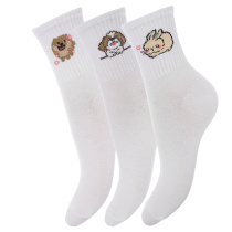 Носки женские с рисунком, р.23-25, 78% хлопок, 20% спандекс, 2% латекс (12/12)